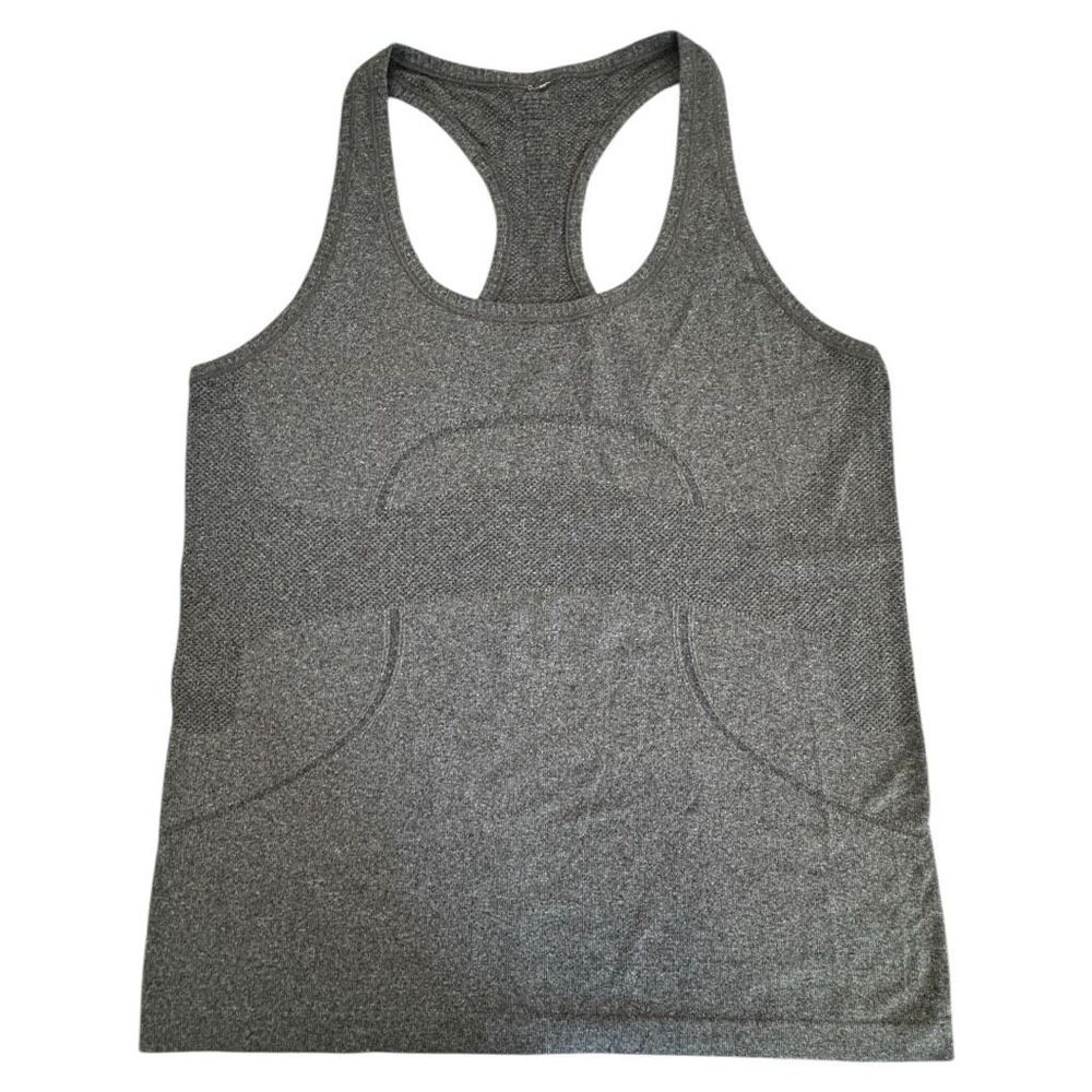 Lululemon Run Swiftly Tech Racerback Tank Gray Size 12 14